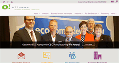 Desktop Screenshot of ottumwadevelopment.org